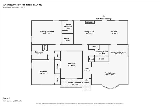 604 Waggoner Drive, Arlington, TX 76013