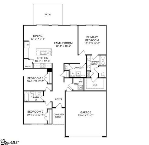 3028 Harvey Brook Court, Inman, SC 29349