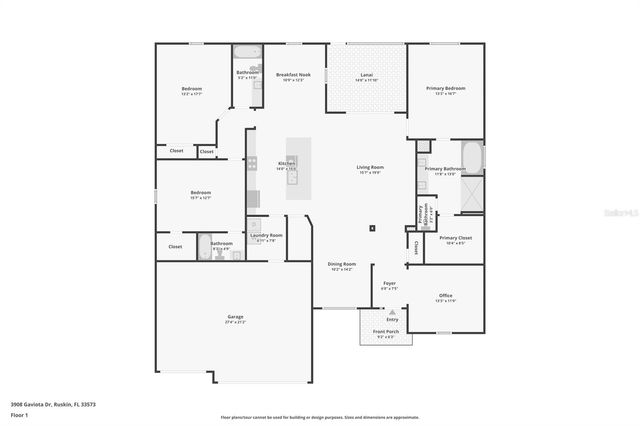 3908 GAVIOTA DRIVE, Sun City Center, FL 33573