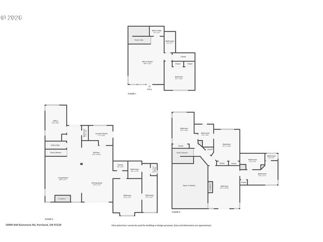 10999 Nw RAINMONT Rd, Portland, OR 97229