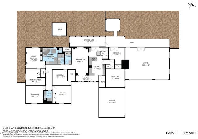 7131 E CHOLLA Street, Scottsdale, AZ 85254