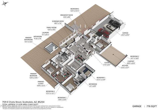 7131 E CHOLLA Street, Scottsdale, AZ 85254
