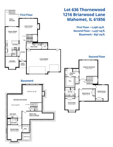 1216 Briarwood Lane, Mahomet, IL 61853
