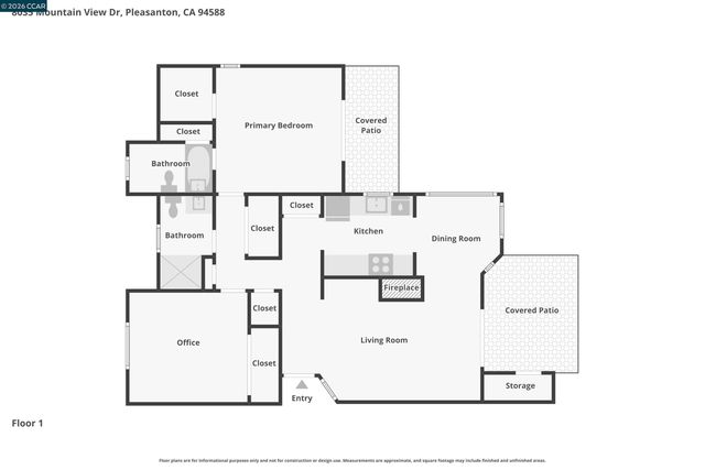 8035 Mountain View Dr C, Pleasanton, CA 94588