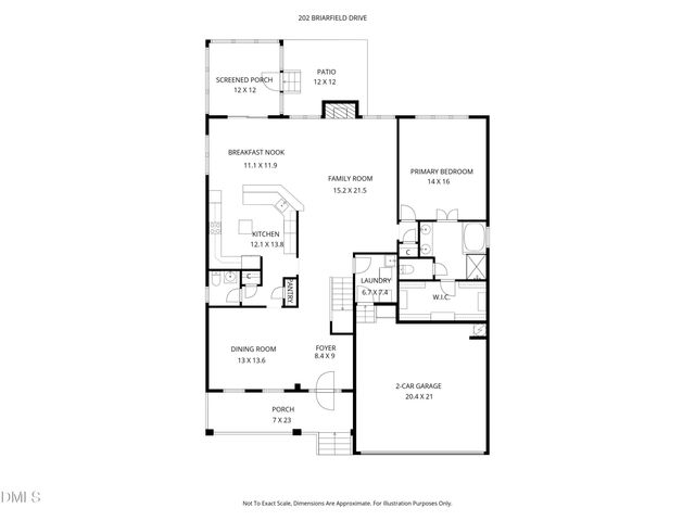 202 Briarfield Drive, Apex, NC 27502