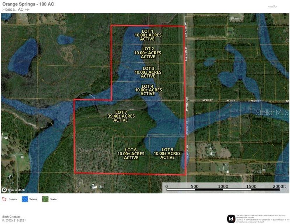 TBD NE 125TH AVE, Fort Mc Coy, FL 32134