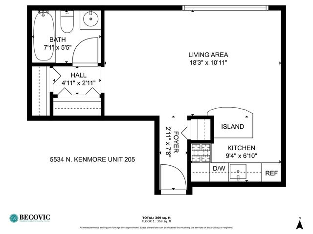 5534 N Kenmore Avenue 205, Chicago, IL 60640