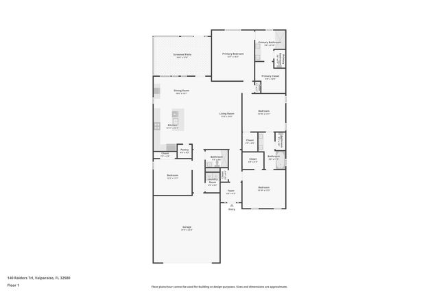 140 Raiders Trail, Valparaiso, FL 32580