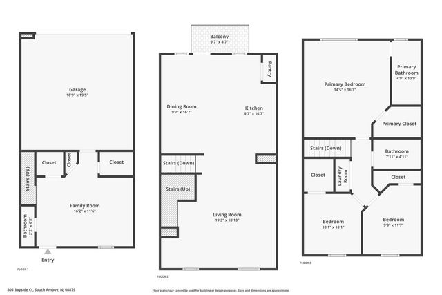 805 Bayside Court, South Amboy, NJ 08879