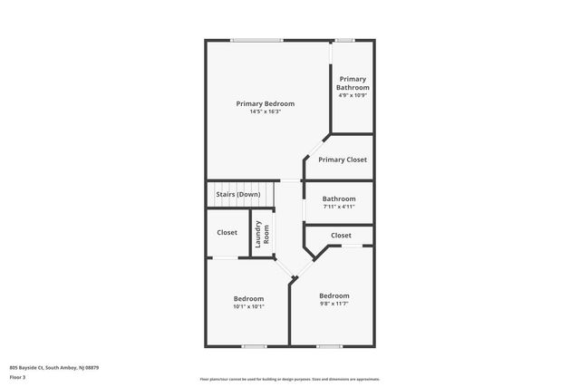 805 Bayside Court, South Amboy, NJ 08879