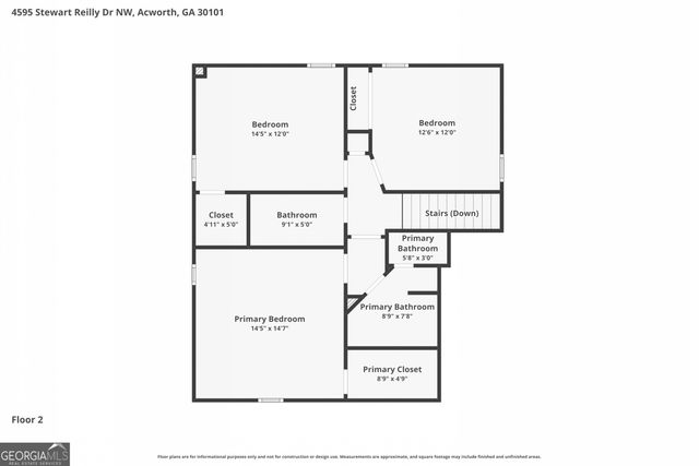 4595 Stewart Reilly Drive NW, Acworth, GA 30101