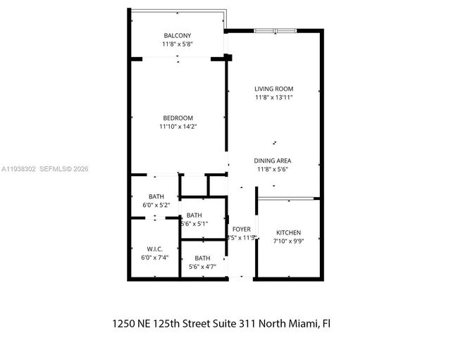 1250 NE 125th Street 311C, North Miami, FL 33161