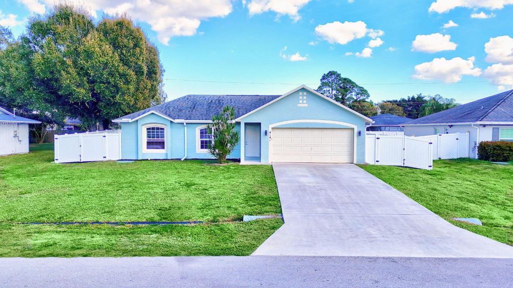 4141 SW Darien Street, Port St. Lucie, Port St Lucie, FL 34953