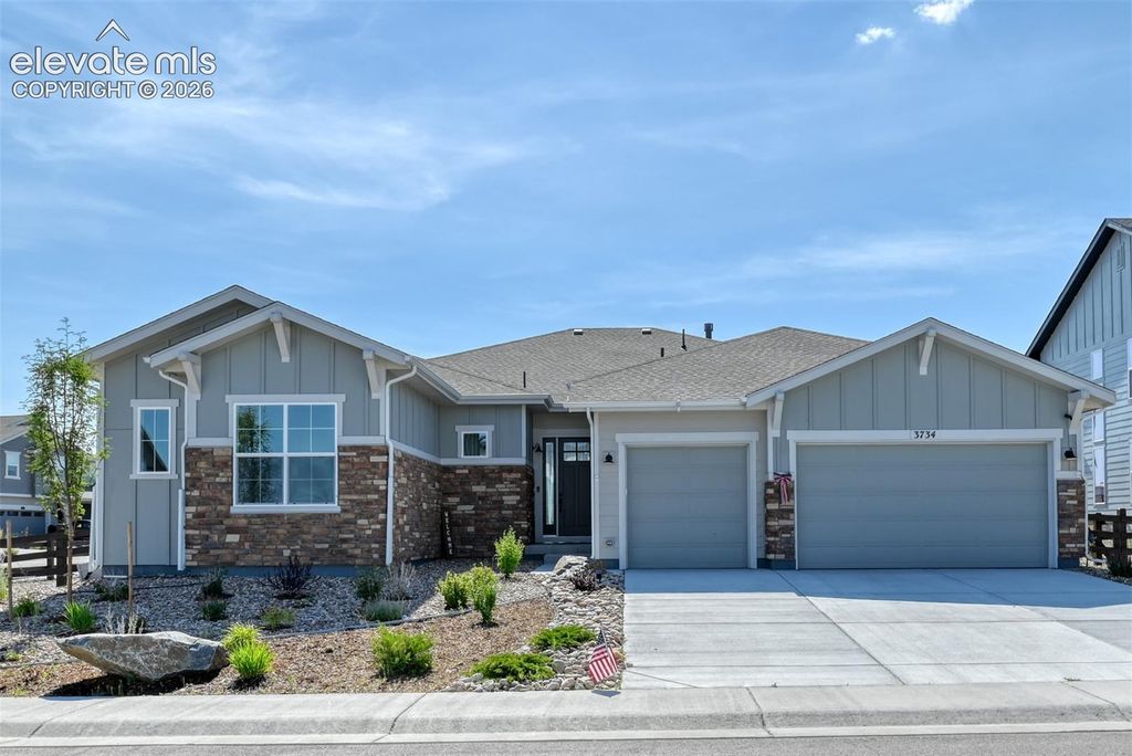 3734 Doubletrack Lane, Castle Rock, CO 80108 — exterior