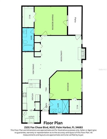 2101 FOX CHASE BOULEVARD 107, Palm Harbor, FL 34683