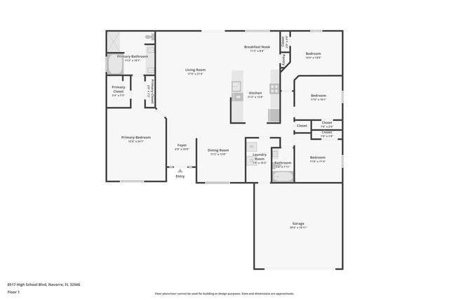 8517 High School Boulevard, Navarre, FL 32566