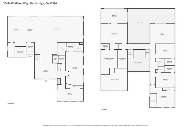 20454 W Albion Way, Porter Ranch, CA 91326