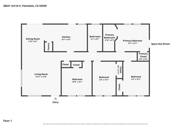 38631 E 3rd Street, Palmdale, CA 93550