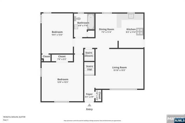 190 Bell Street, Belleville, NJ 07109