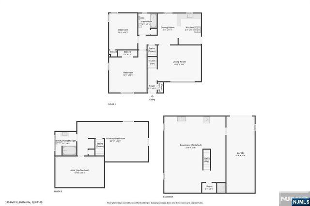 190 Bell Street, Belleville, NJ 07109