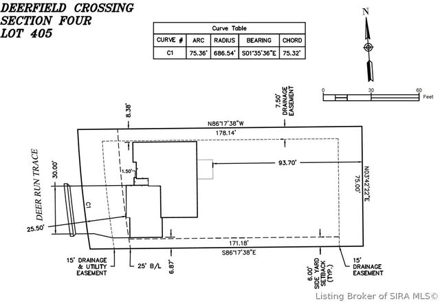 13953 Deer Run Trace LOT 405, Memphis, IN 47143