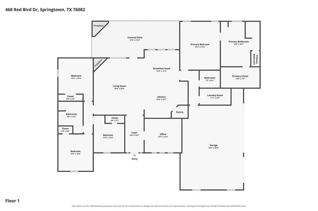 468 Red Bird Drive, Springtown, TX 76082
