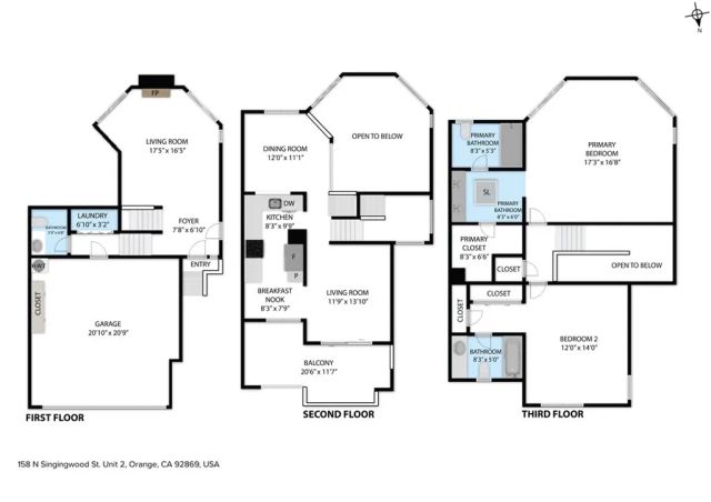 158 N Singingwood Street 2, Orange, CA 92869