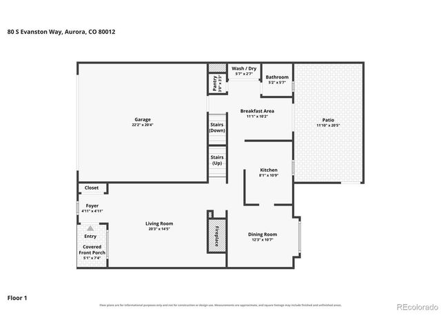 80 S Evanston Way, Aurora, CO 80012