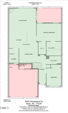 5045 Homeplace Drive, Apex, NC 27539
