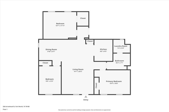 336 Arrowhead Street, Fort Worth, TX 76108