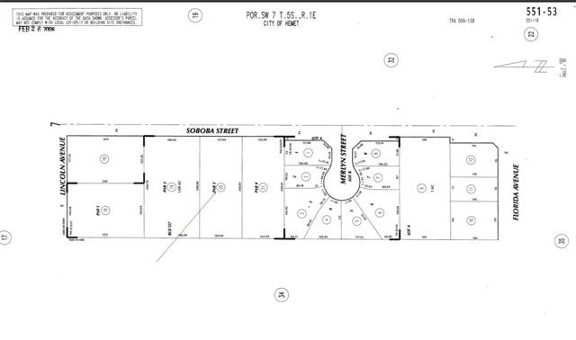 0 APN 551-530-021, 551-530-020, Hemet, CA 92544