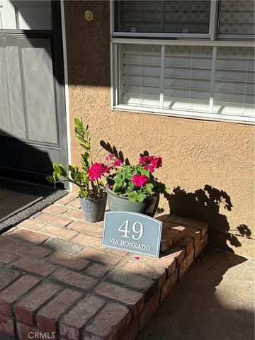 49 Via Honrado, Rancho Santa Margarita, CA 92688