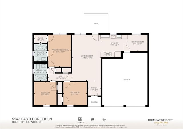 5147 Castlecreek Lane, Houston, TX 77053