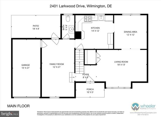 2403 LARKWOOD DR, Wilmington, DE 19810