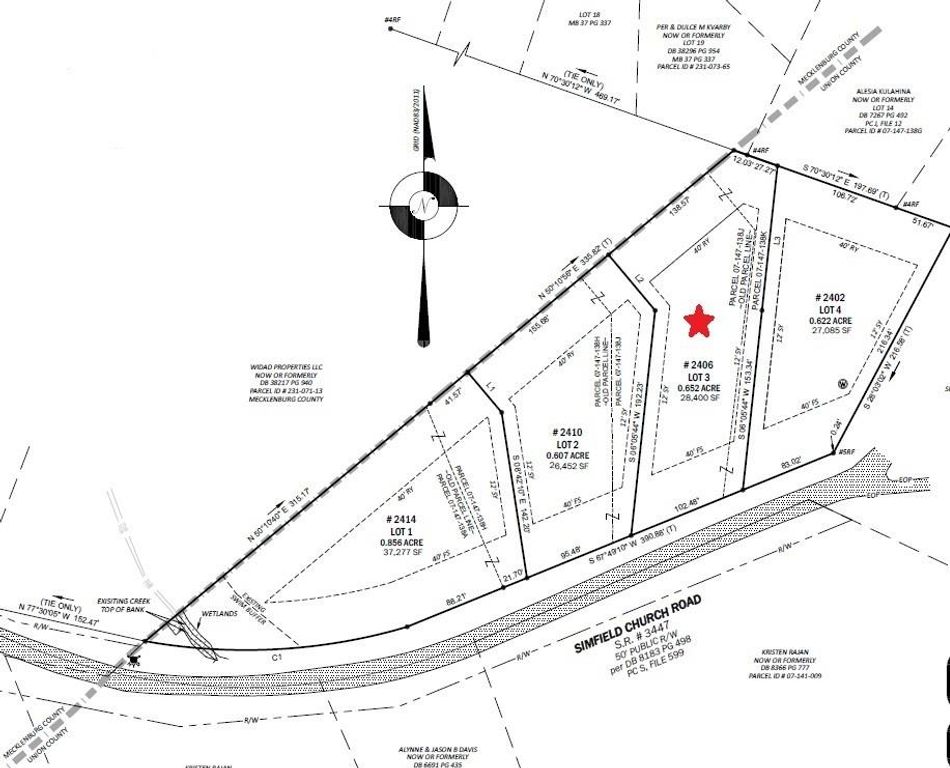 2406 Simfield Church Road, Matthews, NC 28105