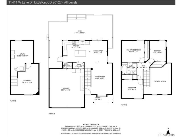 11411 W Lake Dr, Littleton, CO 80127