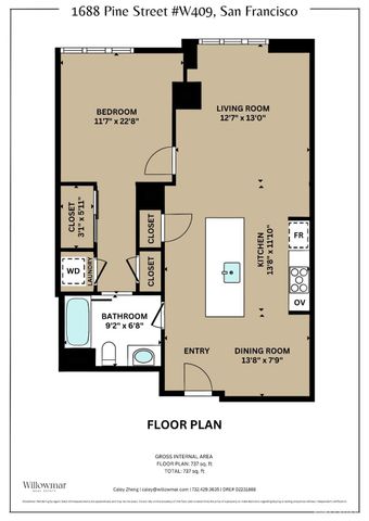 1688 Pine Street W409, San Francisco, CA 94109