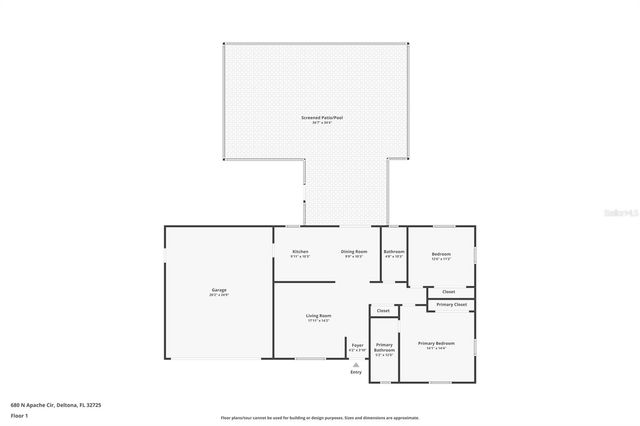 680 N APACHE CIRCLE, Deltona, FL 32725