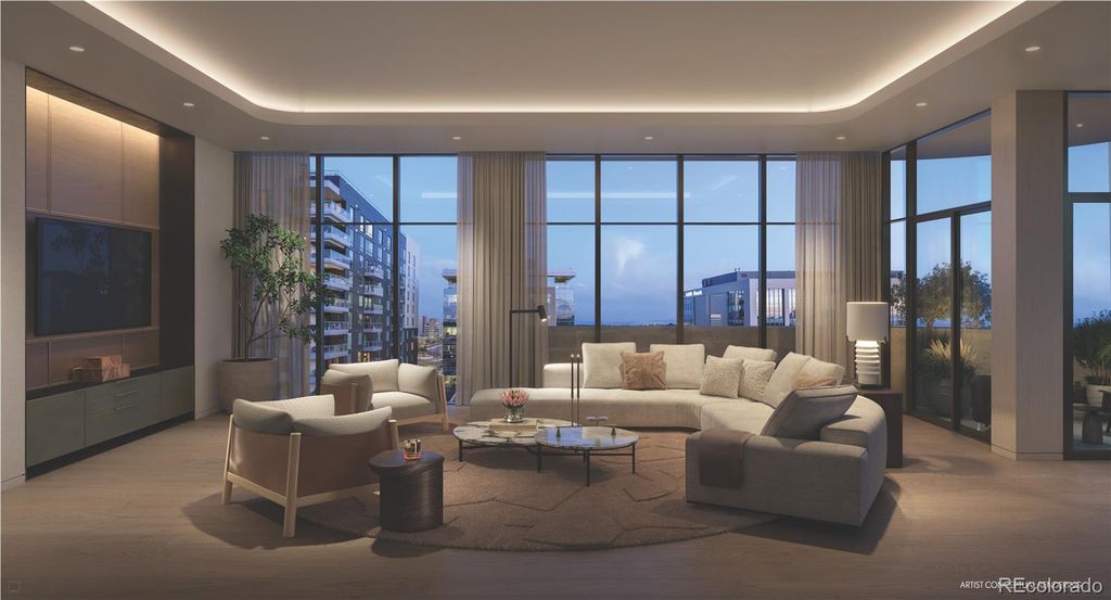 Image 3 of property listing at 185 Steele Street 510, Denver, CO 80206