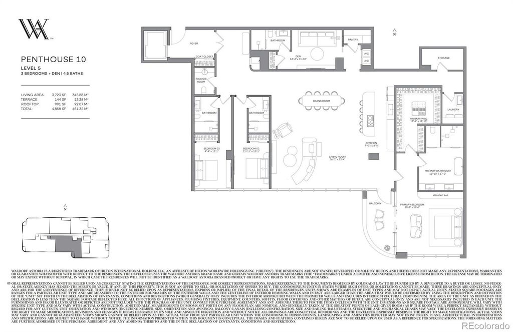 Image 10 of property listing at 185 Steele Street 510, Denver, CO 80206