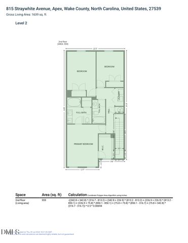 815 Straywhite Avenue, Apex, NC 27539