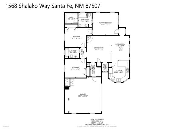 1568 Shalako Way, Santa Fe, NM 87507