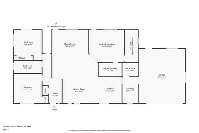 20526 South Court, Pioneer, CA 95666