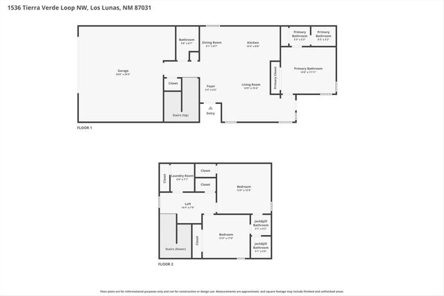 1536 Tierra Verde Loop NW, Los Lunas, NM 87031