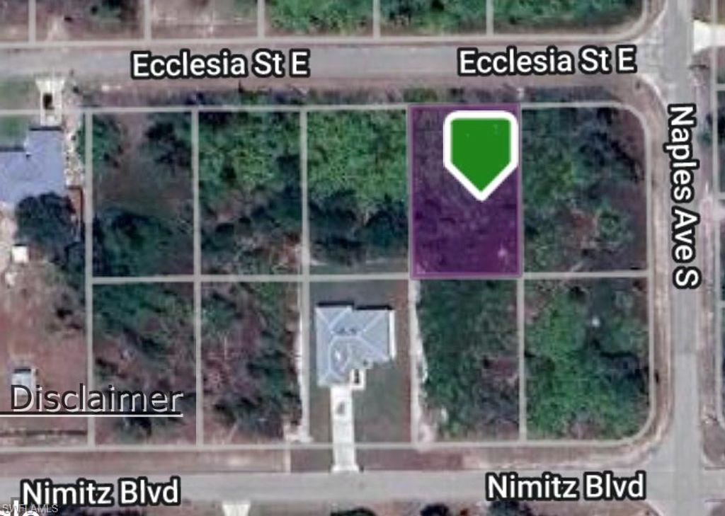 1252 Ecclesia ST E, LEHIGH ACRES, FL 33974 — exterior