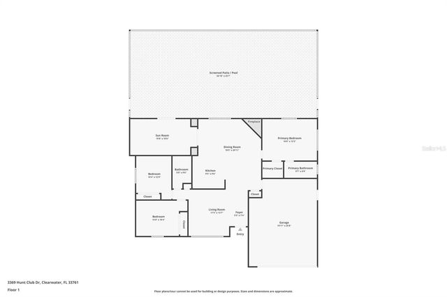 3369 HUNT CLUB DRIVE, Clearwater, FL 33761