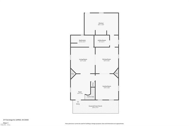 217 N Saratoga ST, Suffolk, VA 23434