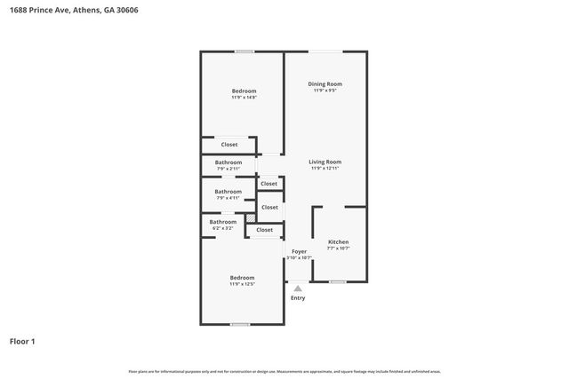 1688 Prince Avenue 101, Athens, GA 30606