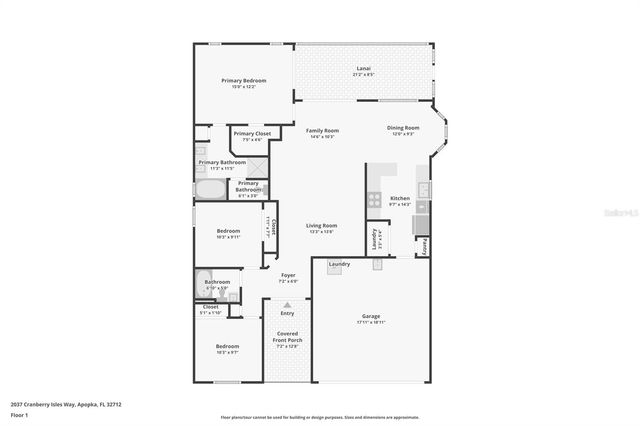 2037 CRANBERRY ISLES WAY, Apopka, FL 32712