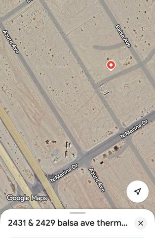 2431 & 242 Balsa Ave., Thermal, CA 92274